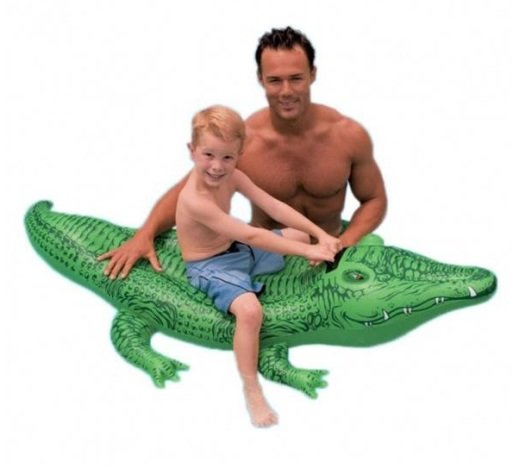 Crocodil gonflabil Intex pentru copii